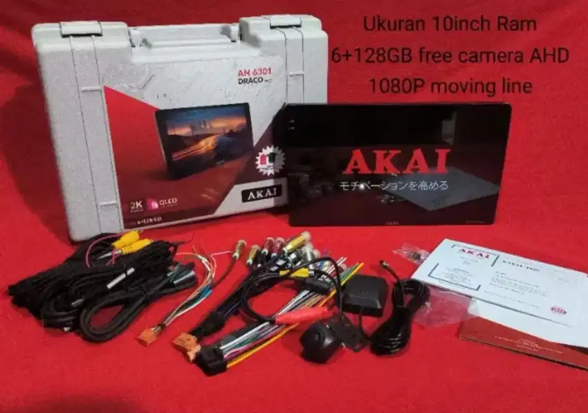 Hu Android 9 AKAI Ram 6/128GB + Moving Kamera