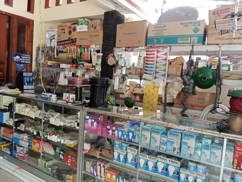 Jual perlengkapan lampu LED