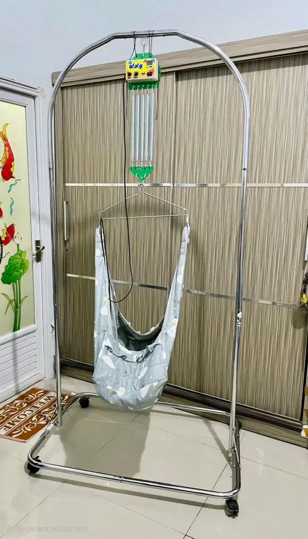 Ayunan bayi + mesin