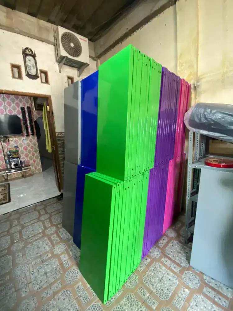 Rak besi siku serbaguna murah Rak arsip anti karat rak gudang sembako