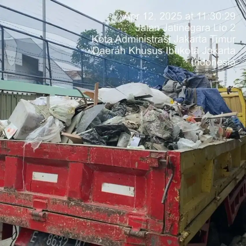 Jasa buang puing angkut sampah