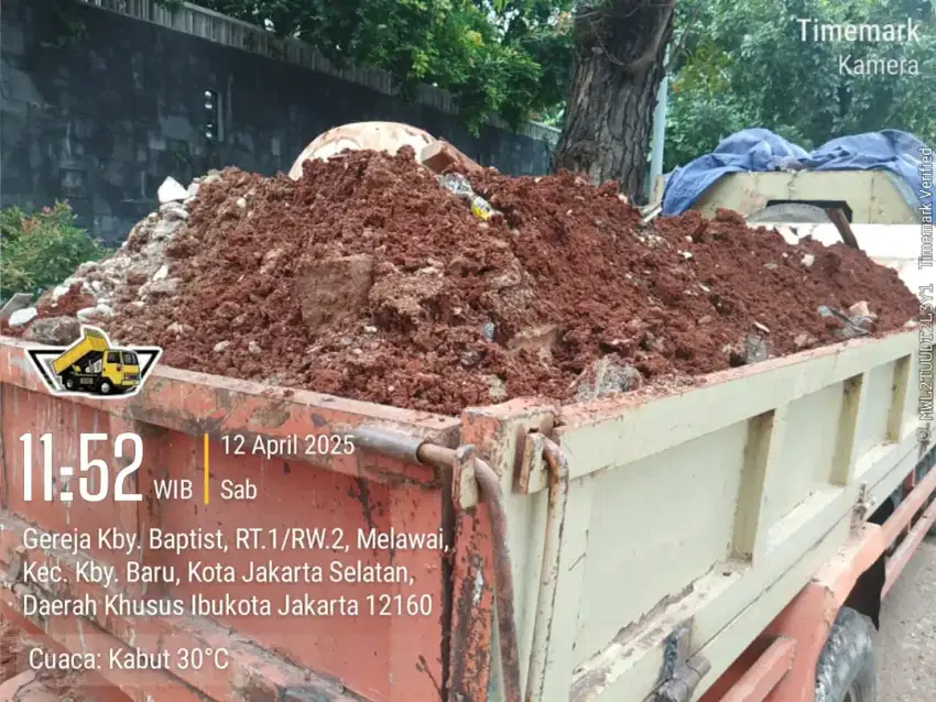 Jasa buang puing angkut sampah