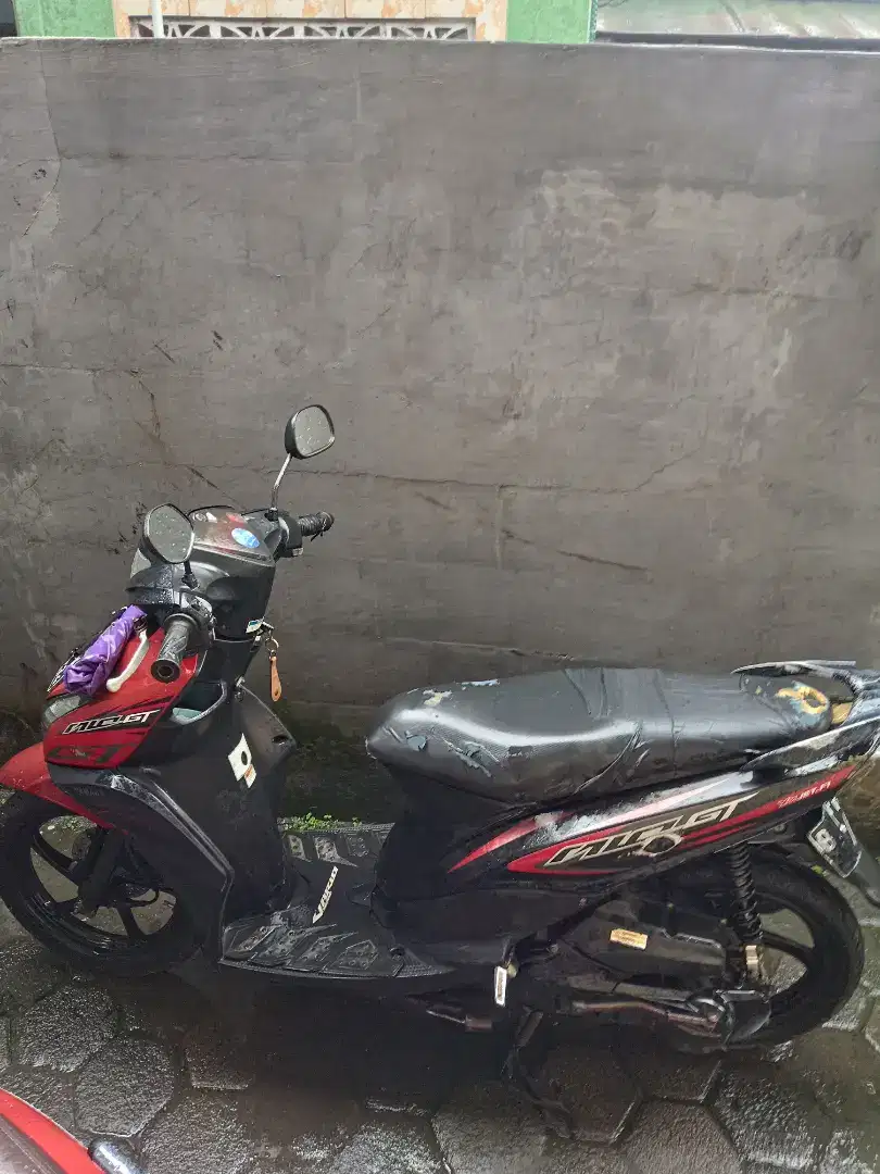 Mio GT injeksi Merah Hitam