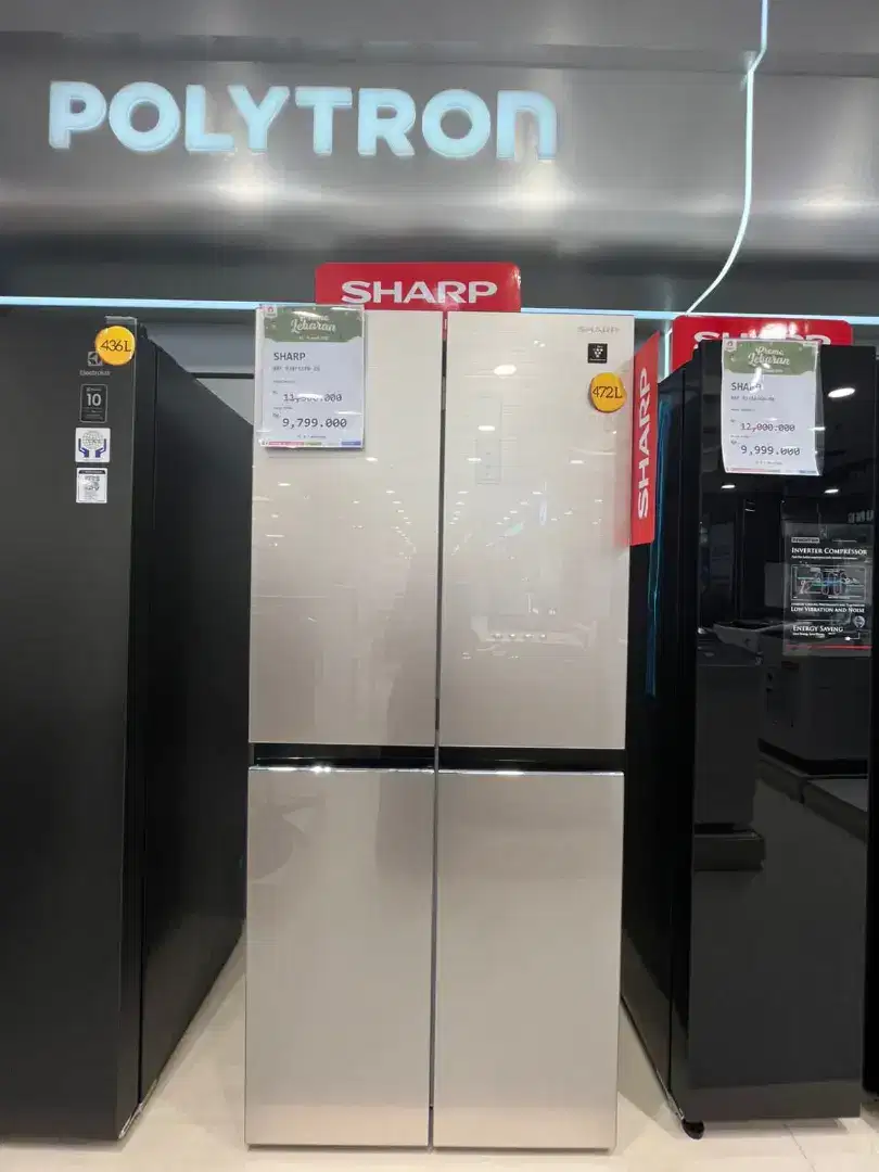 KULKAS SHARP INVERTER 4 PINTU
