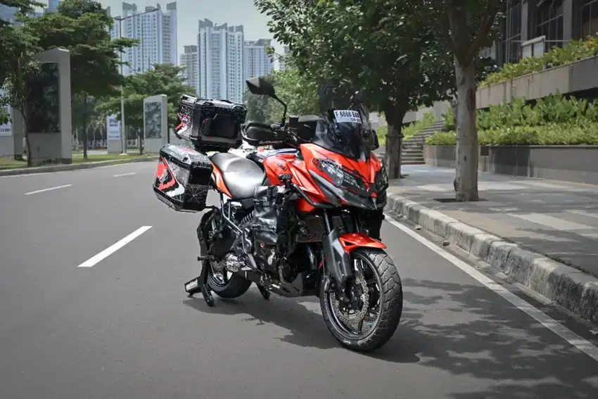 Kawasaki Versys 650 2015 warna langka orange