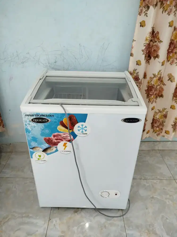 Freezer Frigigate F-120SD Like New | Kondisi 99,9% Mulus