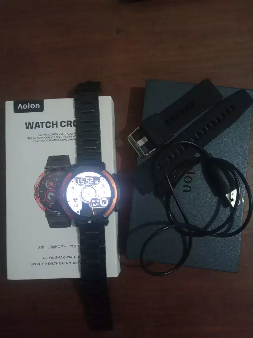 Jual smartwatch AOLON WATCH CROSS