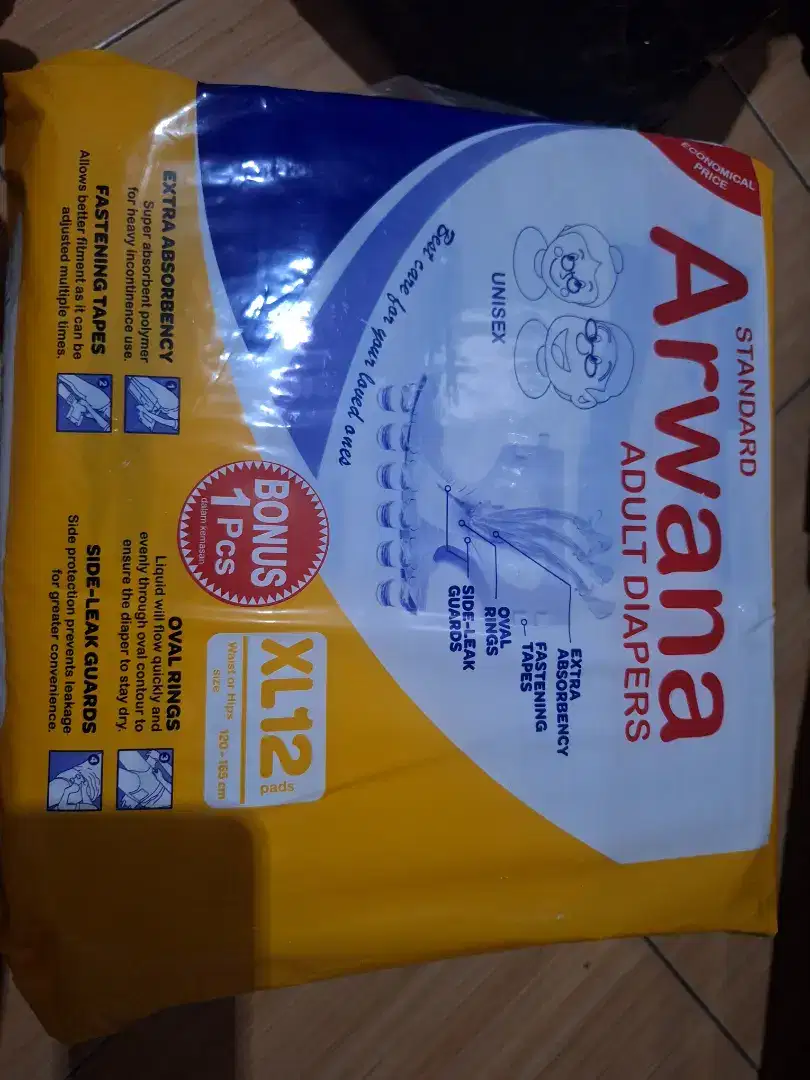 Popok Dewasa XL