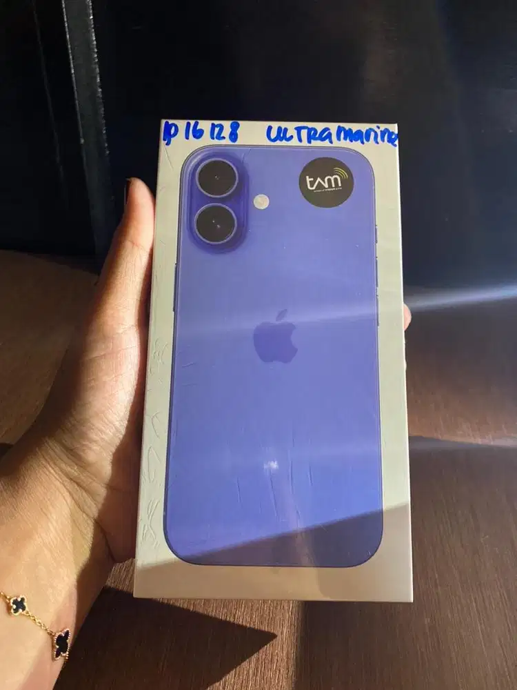 Iphone 16 128 Gb Ultramarine - Garansi Resmi Ibox