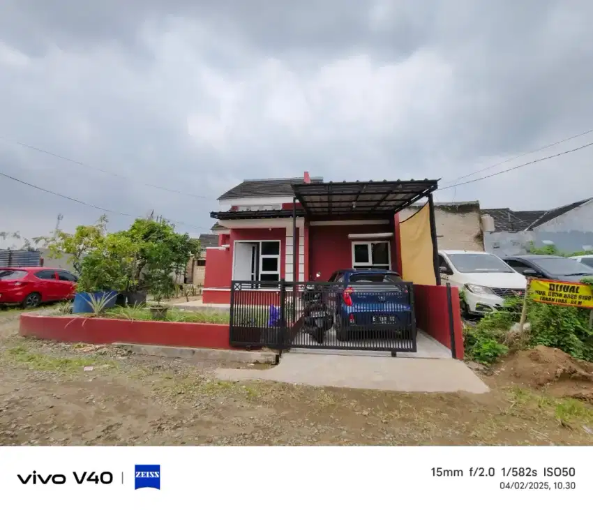 Dijual rumah tinggal di cluster, baru selesai renovasi