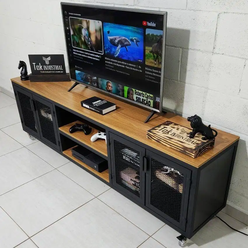 PROMO Table TV vintage industrial