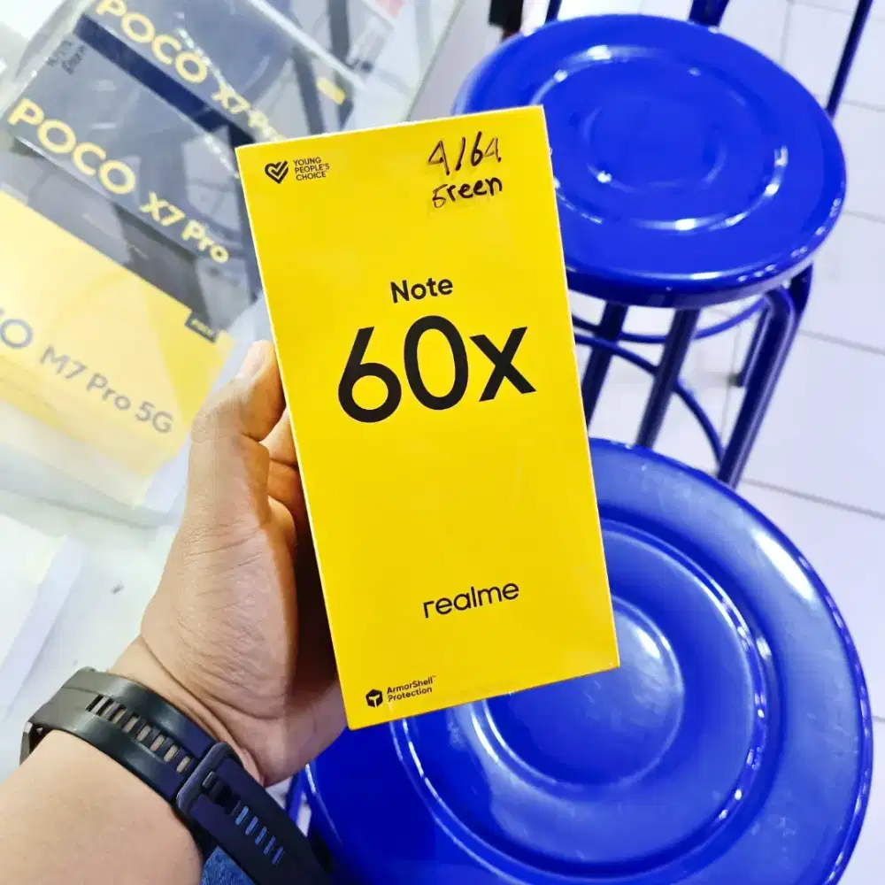 Realme Note 60x 4/128 4/64 New Baru Murah Garansi Resmi 1 Tahun