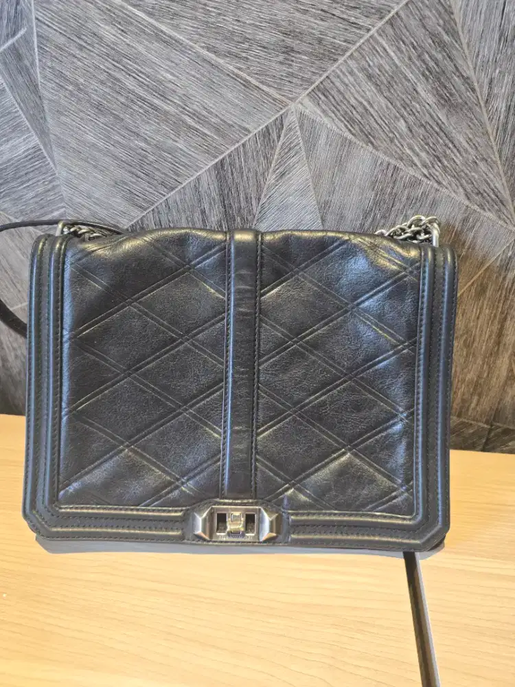 Turun harga tas kulit asli Branded Rebecca Minkoff ori merk Amerika