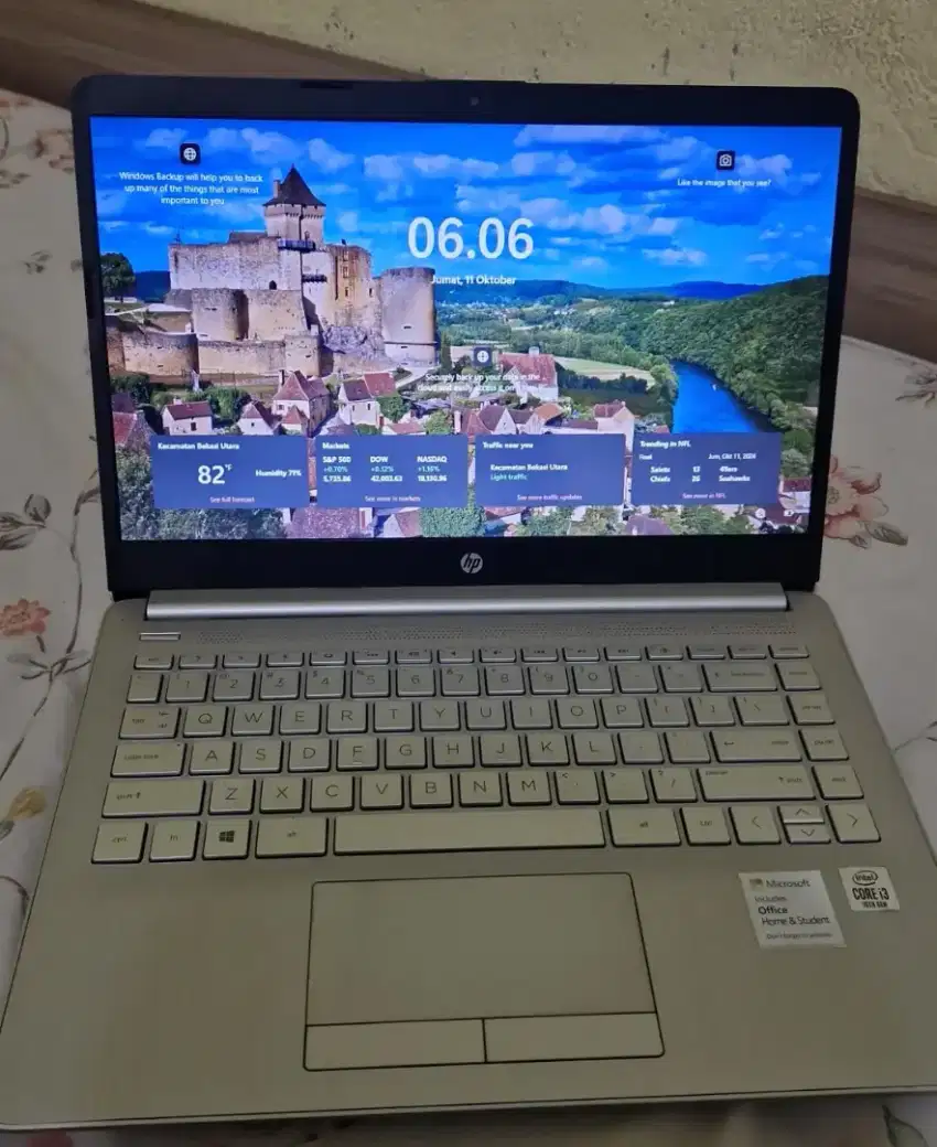 Laptop Hp 14s Core i3 gen 10