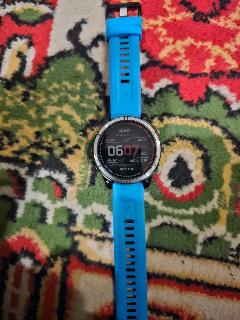 Jam tangan garmin quatic 7 base