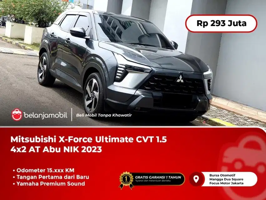 [ LOW KM ] Mitsubishi X-Force XForce Ultimate CVT 1.5 AT Abu 2023/2024
