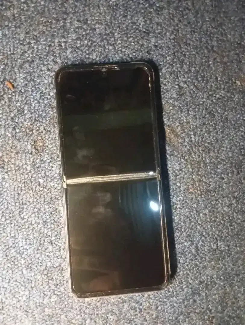 lcd samsing z flip 3 ori copotan