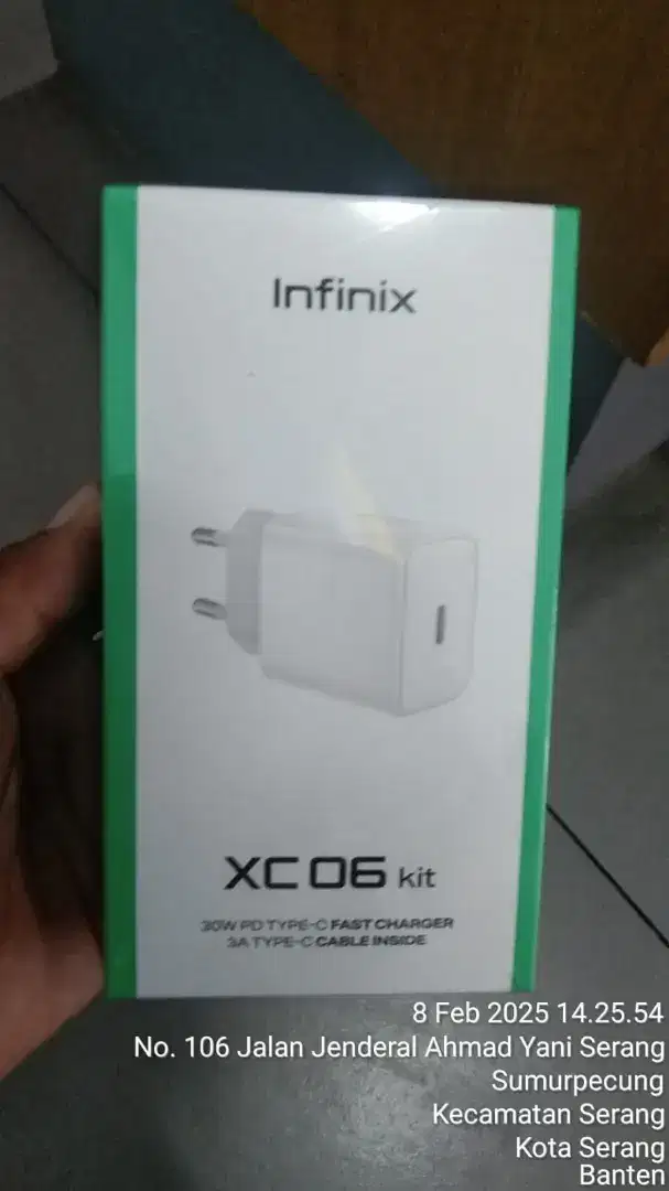 Casan ori Infinix 30 watt Fast Charge C to C