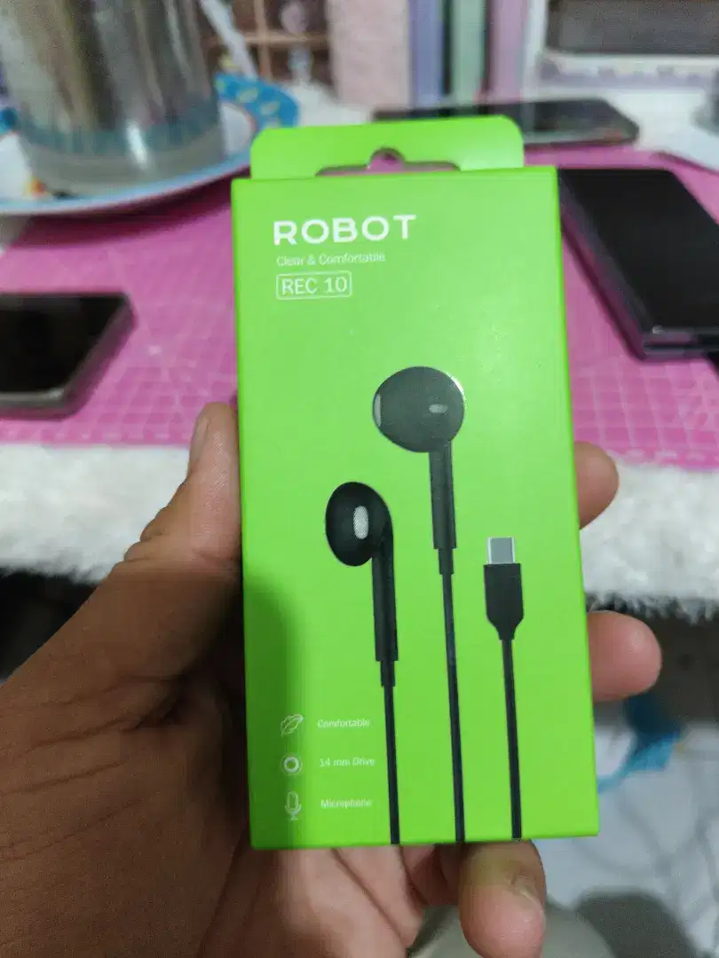 Henfri robot rec 10 tipe c ori garansi 12 bulan baru