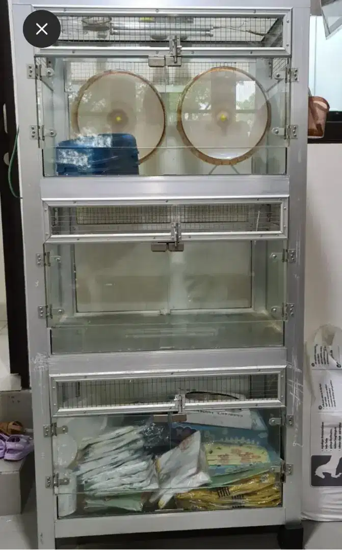 Kandang Kucing Terarium/Kndng Sugar Glider, ular, landak mini, hamster