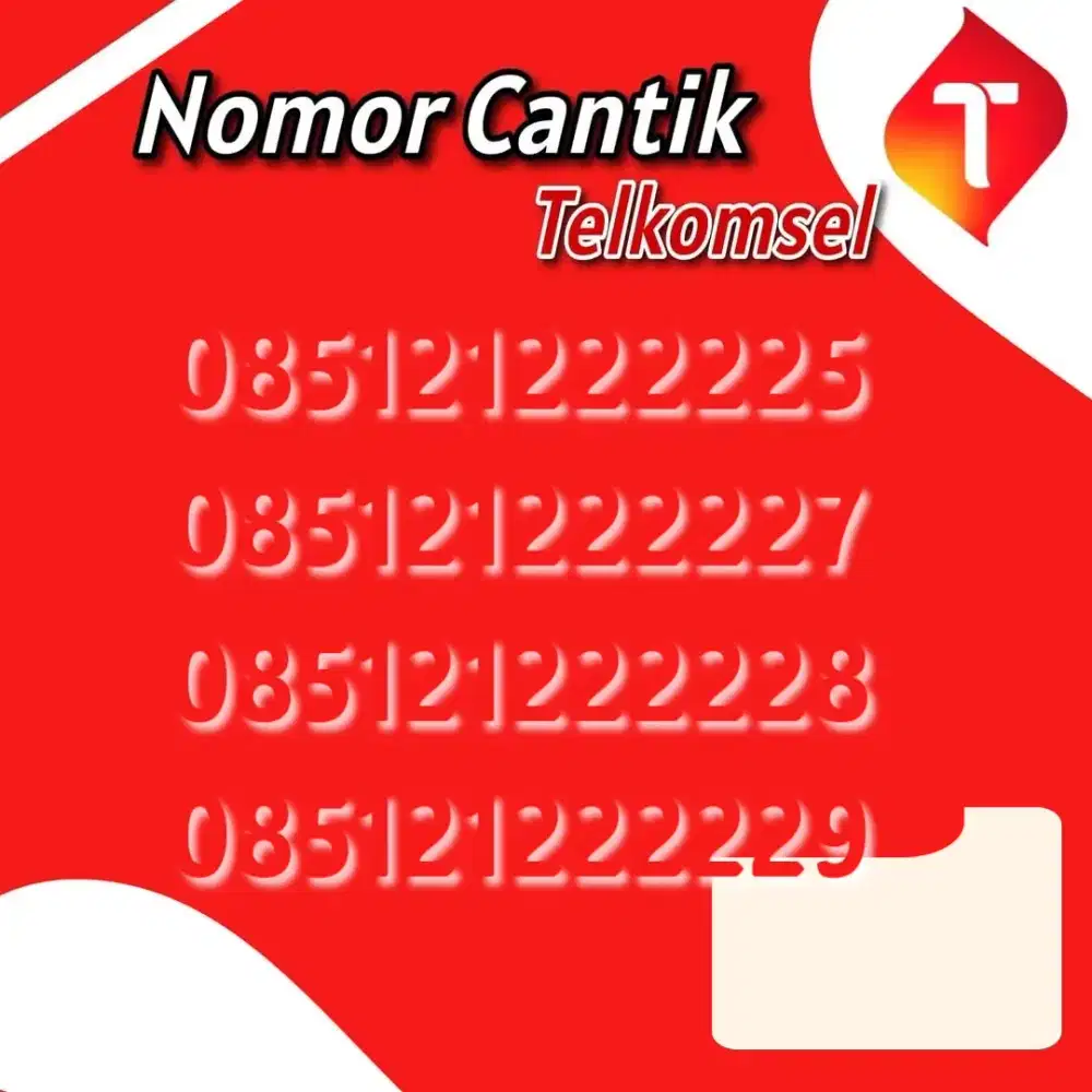 TELKOMSEL PRABAYAR NOMOR CANTIK