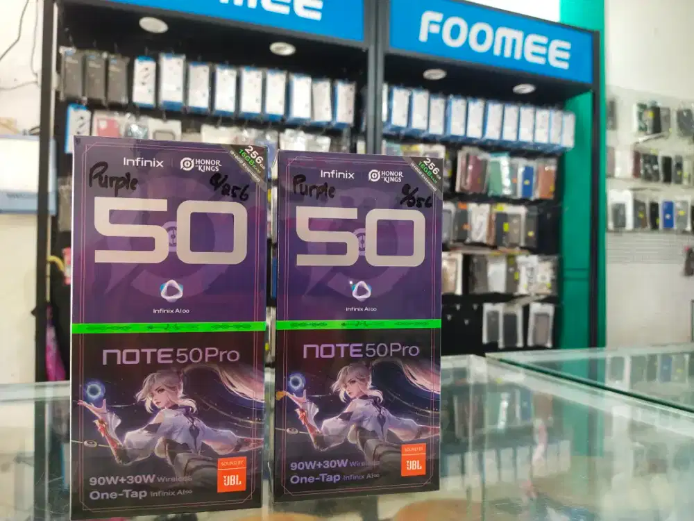 Infinix note 50 pro new, ram 8+8/256
