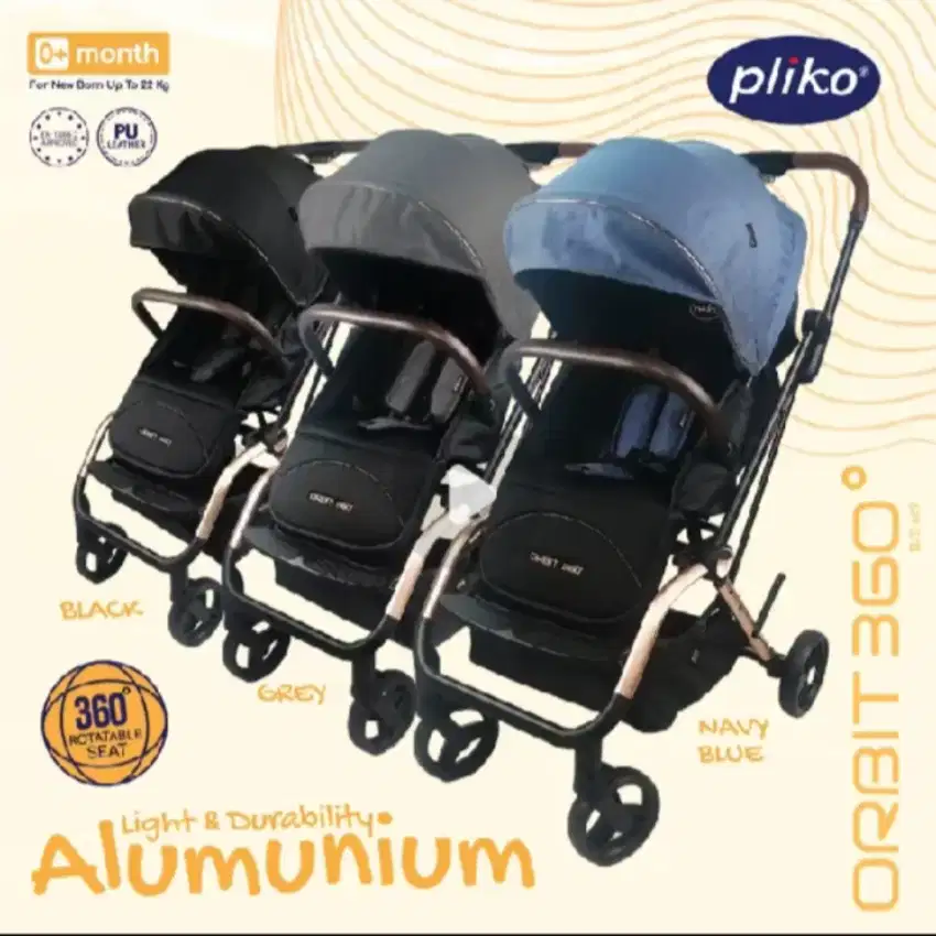 Stroller Pliko Orbit 360