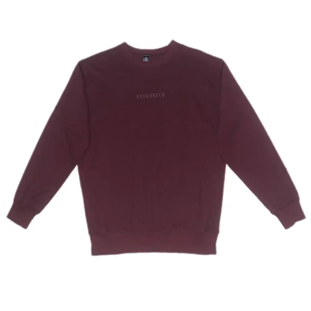 Crewneck Maroon - Roughneck HD Mini Sig | Sweater Maroon