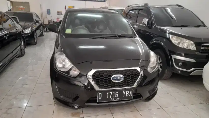 Datsun go+ mt 2015 hitam (Dp. 10jt Angsuran 2.4jt an)