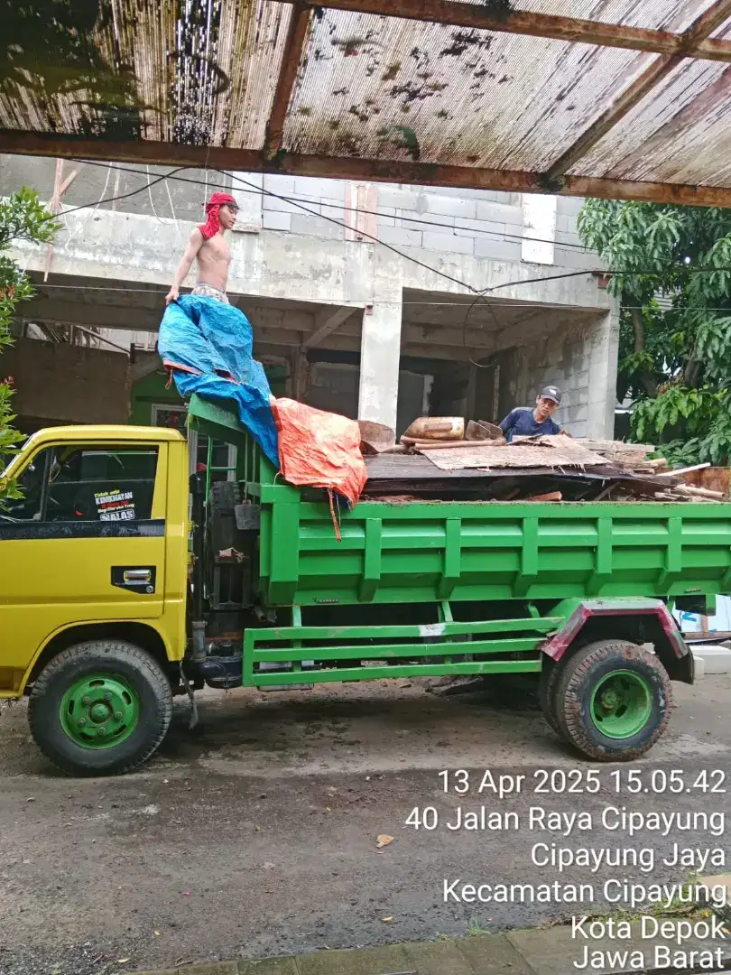 Jasa buang puing angkut sampah