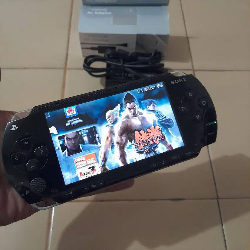 PSP FAT Tebel Seri Pertama Memory game 16gb Fullgame Plus Cassan