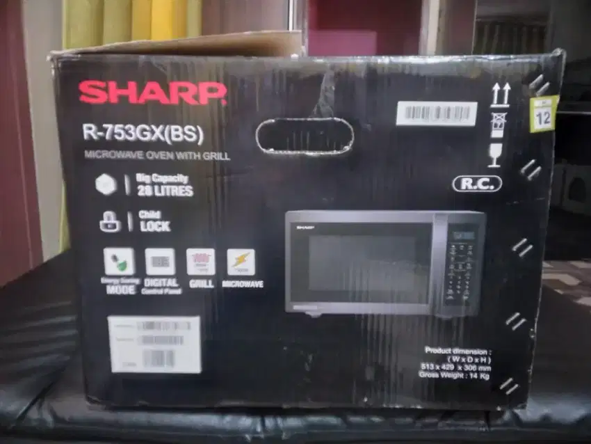 Microwave Sharp Grill Inverter R-753 GX 28 L