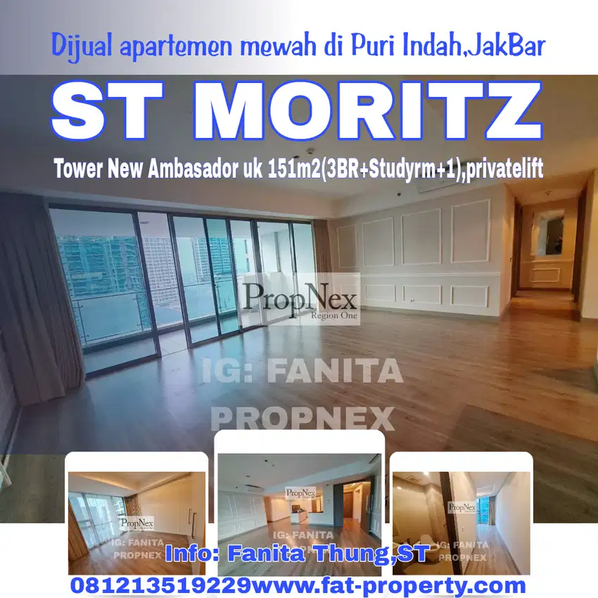 Feature listing: MURAH  BAGUS  Dijual Apt ST MORITZ Twr New Ambasador