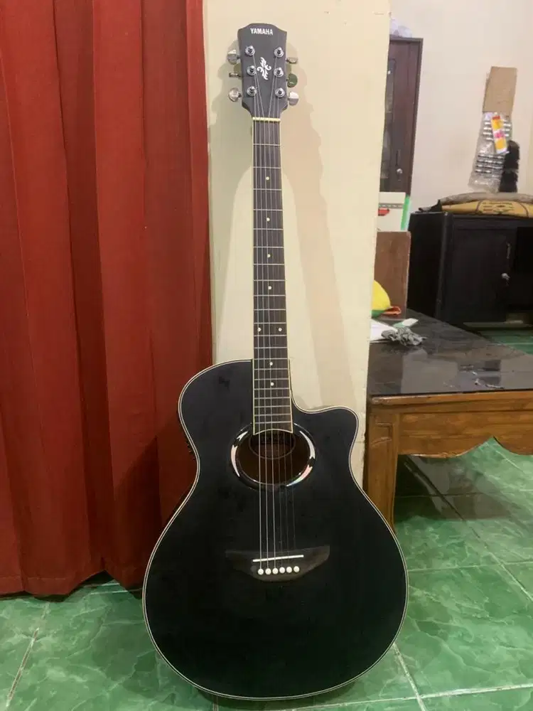 Gitar akustik full set mantap good quality