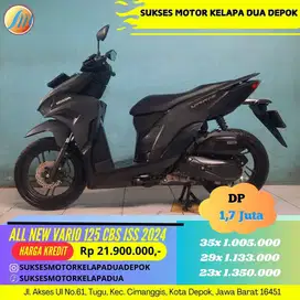 HONDA ALL NEW VARIO 125 CBS ISS 2024 CASH/KREDIT SYARAT MUDAH KTP KK