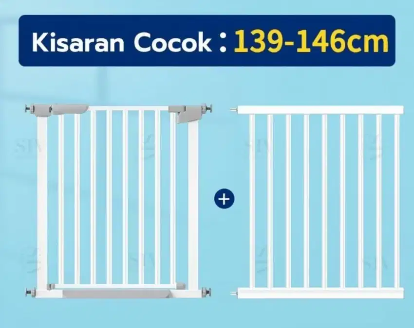 Pagar pintu baby safety