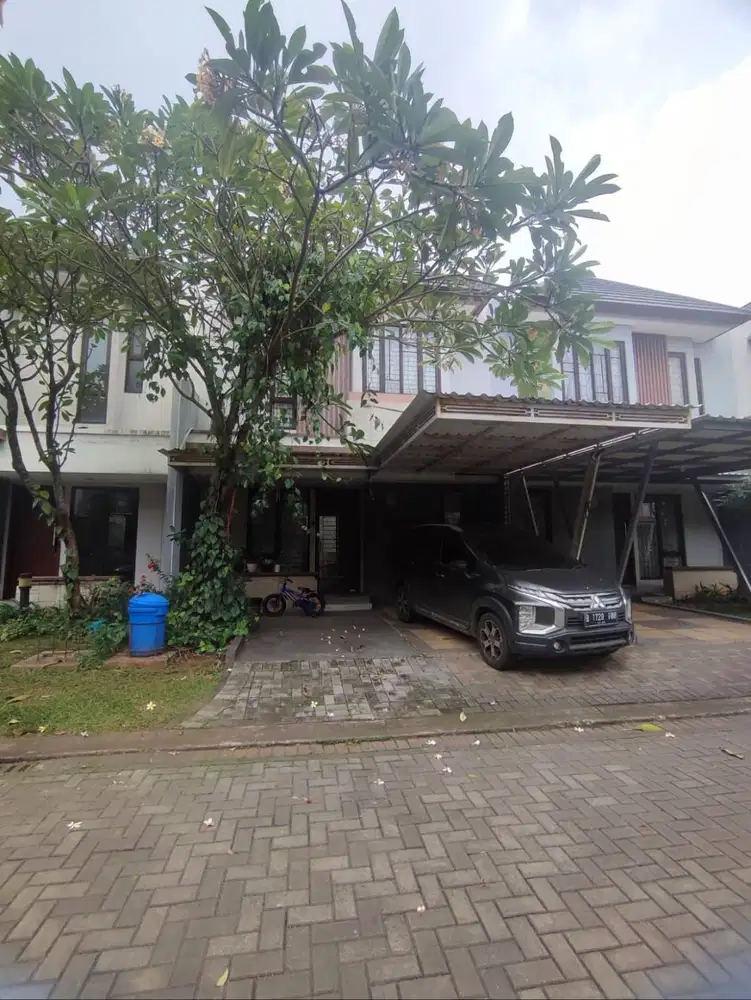 Rumah 2 lantai Semi Furnished di Mozia Cluster Amarine BSD