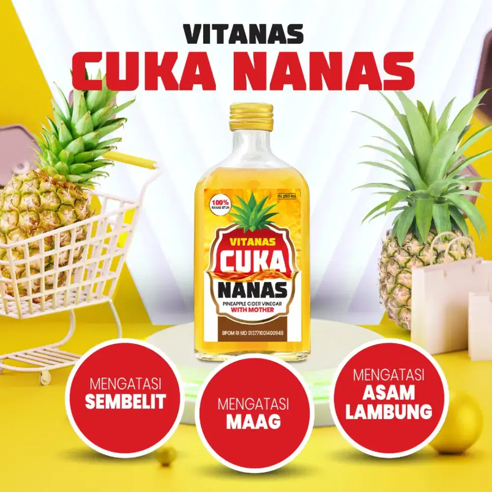 Cuka nanas vitanas
