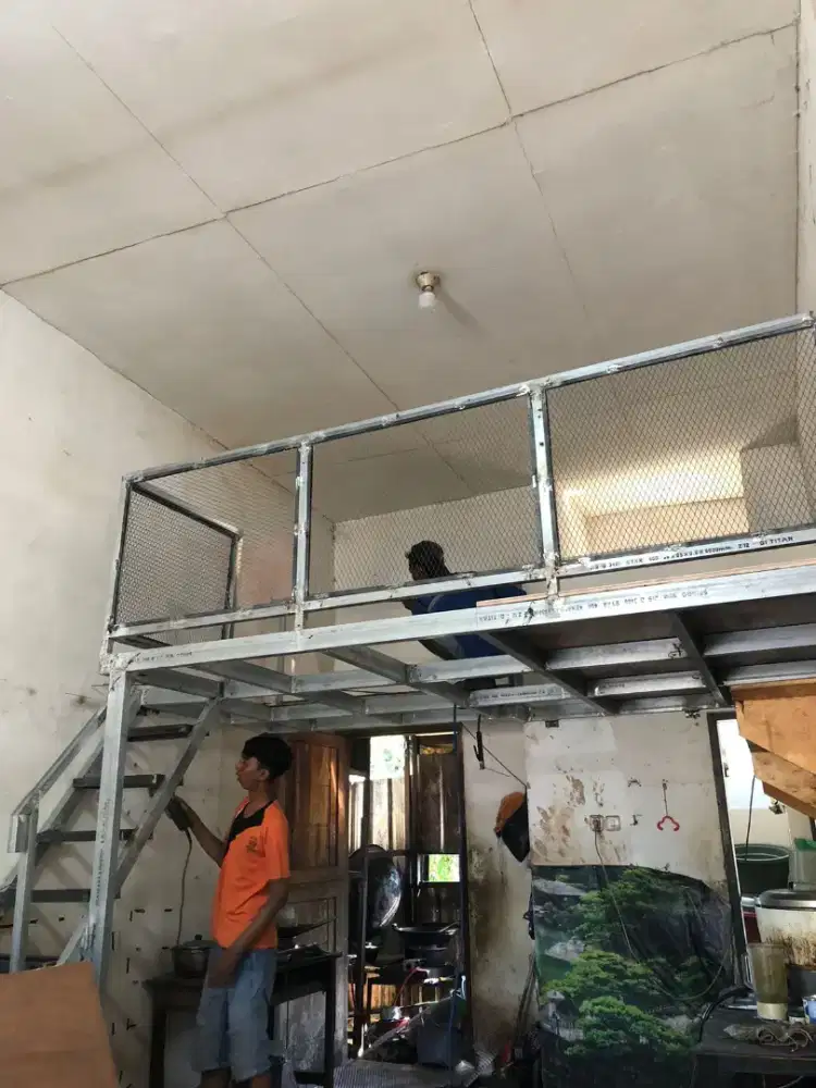 Mezzanine penambah ruang