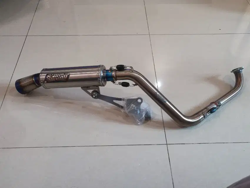 Knalpot shijiro rc gp power titanium