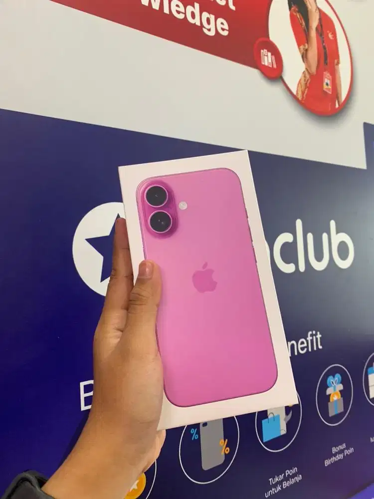 (KREDIT SYARAT KTP SAJA) iPhone 16 128GB Garansi resmi iBox
