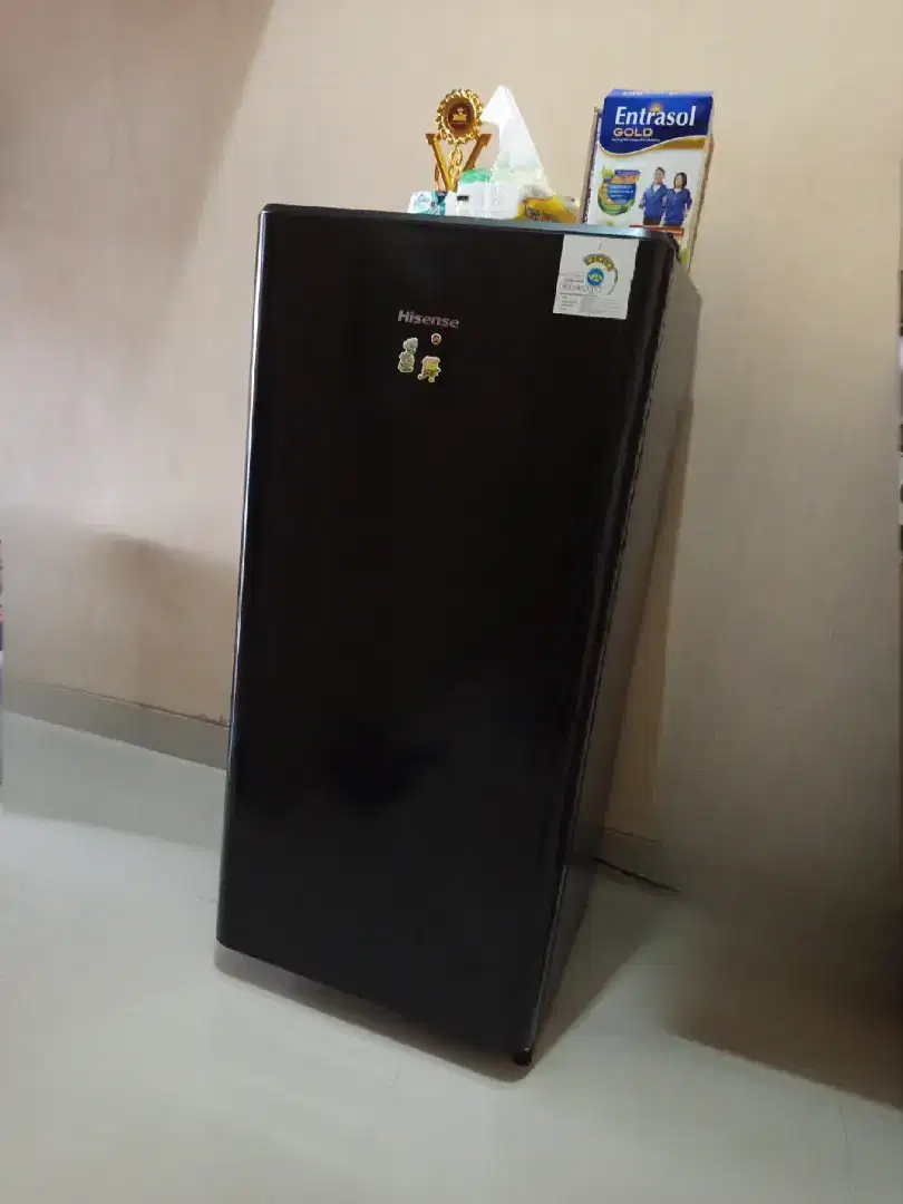 DI JUAl  Kulkas HISENSE RR198D4IBN 1 pintu