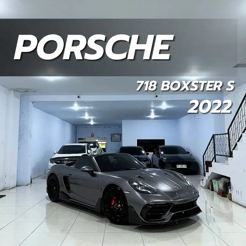 PORSCHE 2.5 718 BOXSTER S 2022 pemakaian 2023