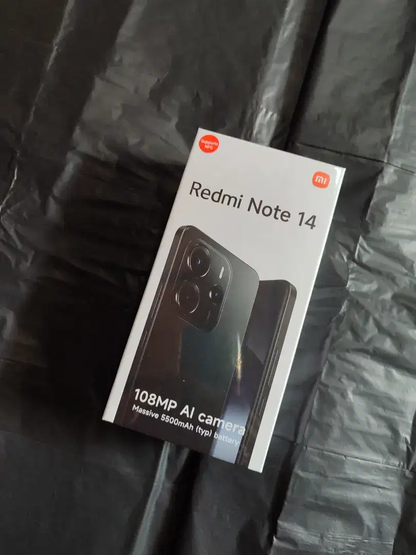 Redmi note 14 8gb 256gb resmi dijamin baru