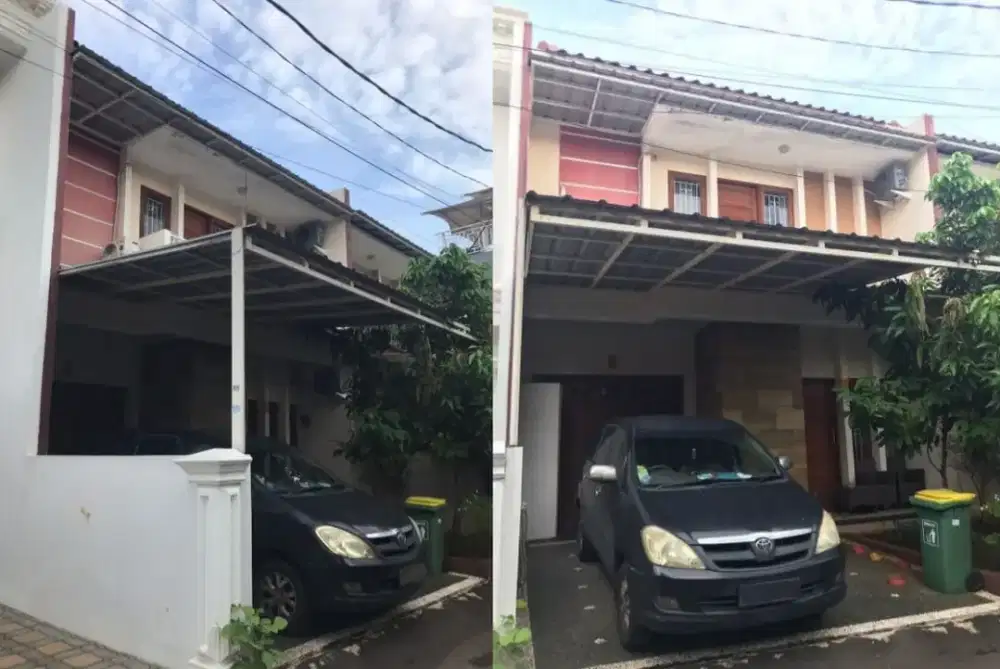 Dilepas Rumah 2 Lantai siap Huni Kawasan Tenang