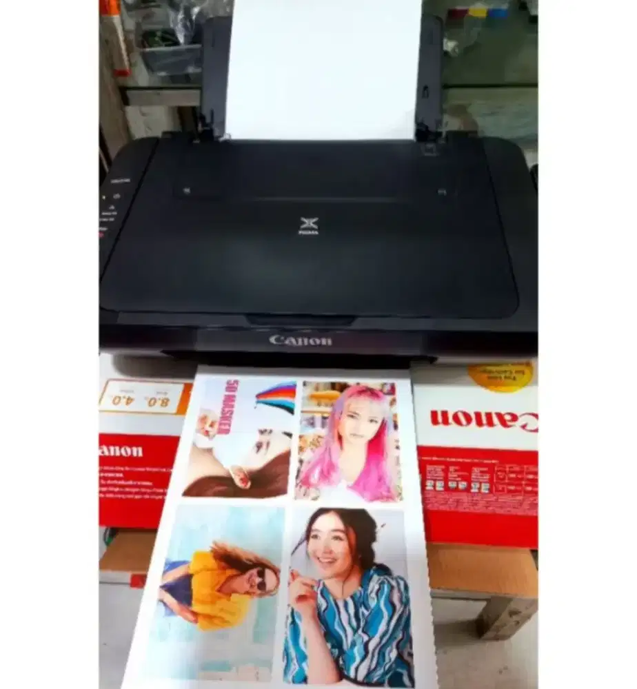 Printer canon Mg2570s infus full tinta