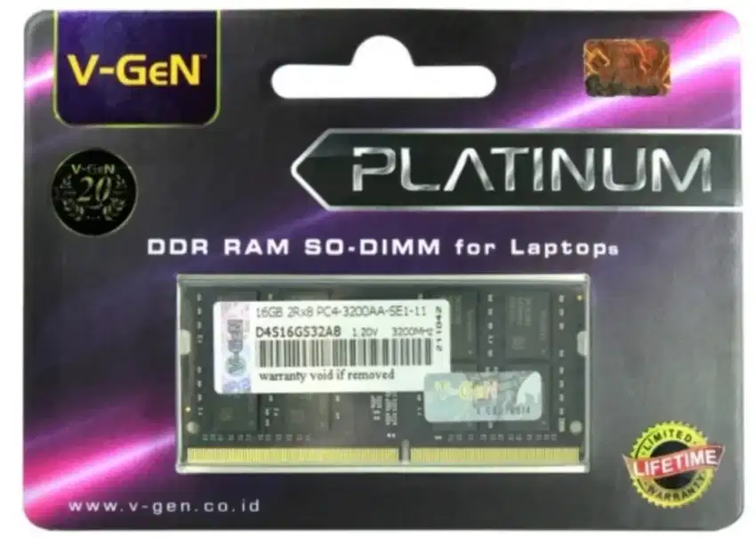 Jual RAM Laptop Sodimm DDR 4. 16gb