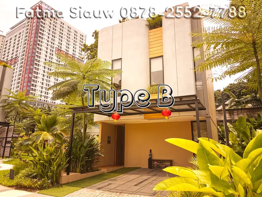 Perumahan dengan konsep alam di dalam rumah di Cluster Bio District
