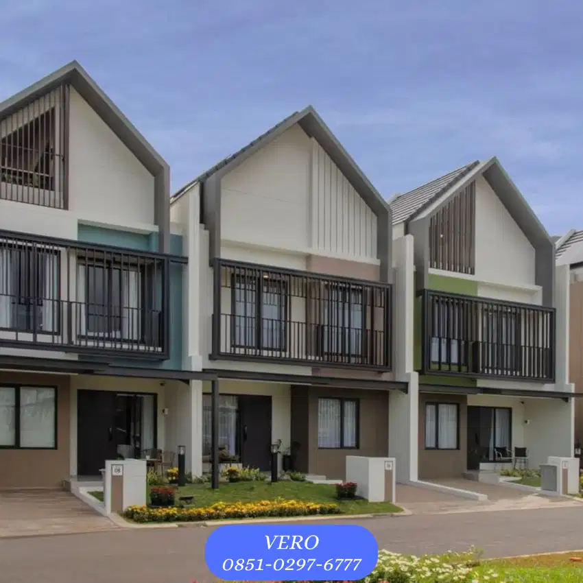 Dp 5% Langsung Akad STROZZI Unit Terakhir Gading Serpong access BSD