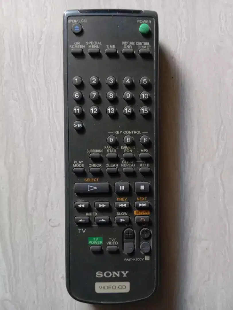 Remote DVD Sony RMT-K700V original